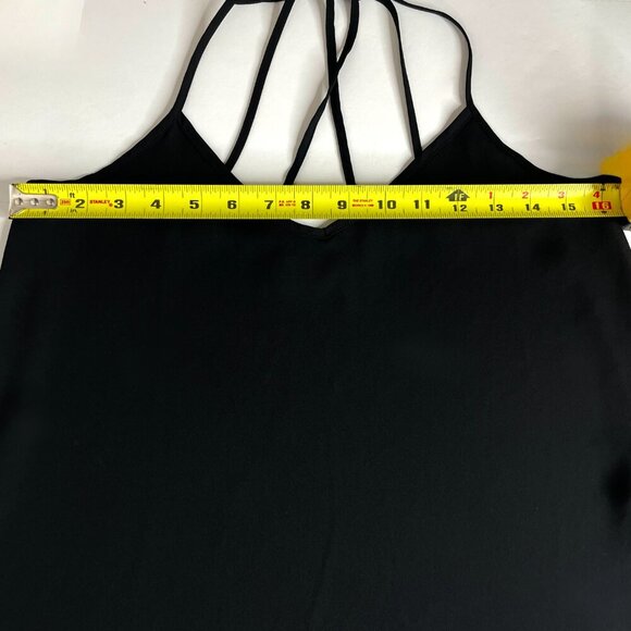 Hollister Women’s Black Spaghetti Strap Camisole Size Small Crossback and Flowy - Picture 12 of 13